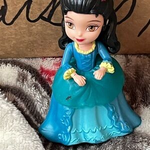 Disney Blue and Black Princess Figure